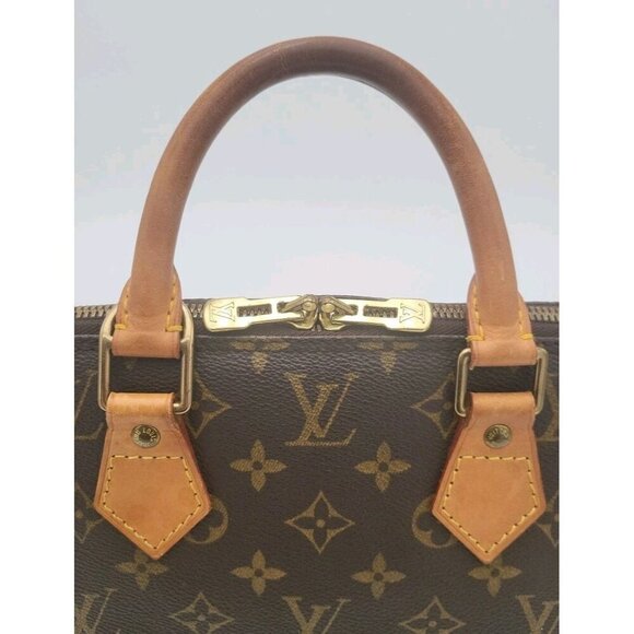 LOUIS VUITTON ALMA HANDBAG MONOGRAM M51130 SD0965 Large 9 X 13.5 X 6.3 Authentic - Picture 8 of 16